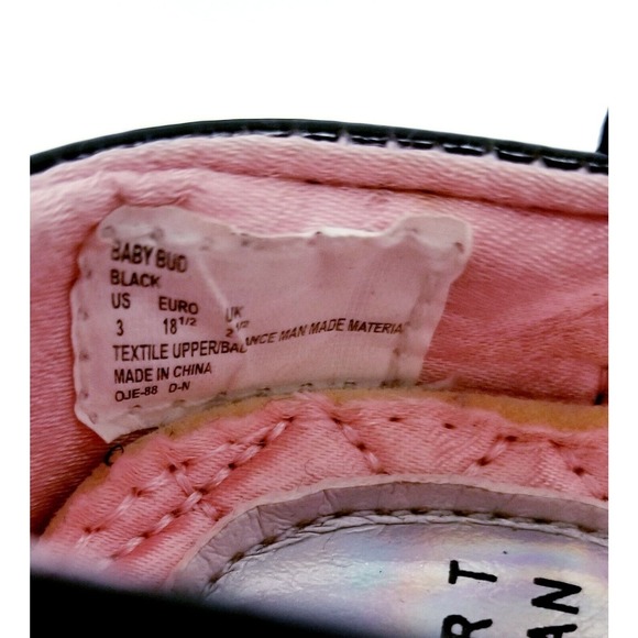 GIRL'S STUART WEITZMAN INFANT BABY BUD PATENT FLOWER MARYJANE SHOES UK-2 US-3 - Picture 7 of 8